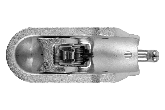 Zaczep kulowy WINTERHOFF WW 30-D3-K1212 do przyczepy 3000kg z dyszlem rurowym 50-51mm żeliwny