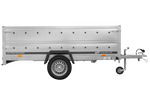 Przyczepka lekka 264x125 UNITRAILER GARDEN 264 KIPP z burtami BIS