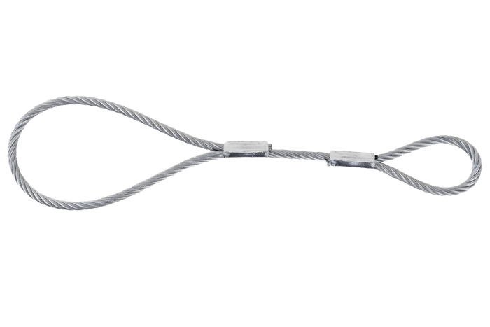 Linka bezpieczeństwa EFMETAL do przyczep niehamowanych 250mm 250kg