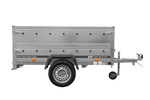 Przyczepka lekka 200x125 UNITRAILER GARDEN 201 KIPP z burtami BIS