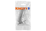 Oś koła podporowego KNOTT 406024.001 tulejka 84x20mm