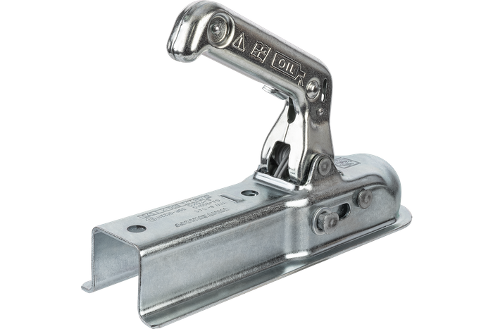 Zaczep kulowy WINTERHOFF WW8-D40 do przyczepki 800kg z dyszlem kwadratowym 40mm