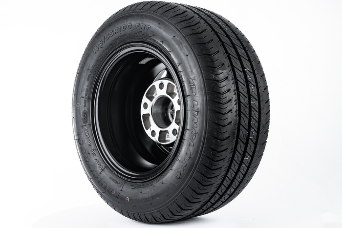 Koło wzmacniane do przyczepy OPONA LINGLONG 195/55 R10C 98/96N FELGA ALU UNITRAILER 6Jx10" 5x112 ET:-4