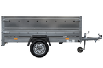 Przyczepka jednoosiowa 230x125 UNITRAILER GARDEN 230 KIPP z burtami BIS