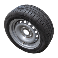 OUTLET Koło wzmacniane do przyczepy OPONA KENDA 195/50 R13C 104/102N FELGA KENDA 6Jx13"H2 5x112 ET:30