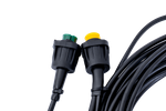 Instalacja elektryczna MANTES wiązka przyczepki 4,5 m WTYCZKA 7PIN BAJONETY 2x5PIN