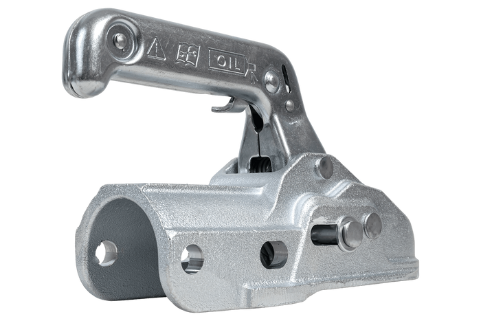 Zaczep kulowy WINTERHOFF WW 30-K+Z do przyczepy 3000kg z dyszlem rurowym 35-51mm żeliwny