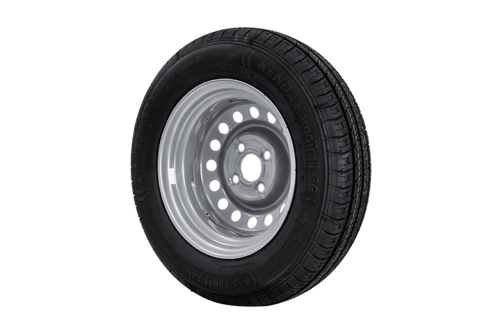 Koło do przyczepki OPONA KENDA 155/80 R13 84N FELGA KENDA 4Jx13"H2 4x100 ET:30