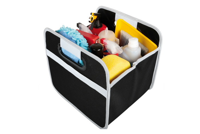 Organizer samochodowy LAMPA Shop&Store M składany kosz do bagażnika 32x27cm