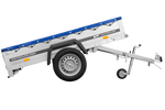 Przyczepka samochodowa 200x106 UNITRAILER GARDEN 200 KIPP z pokrowcem niebieskim