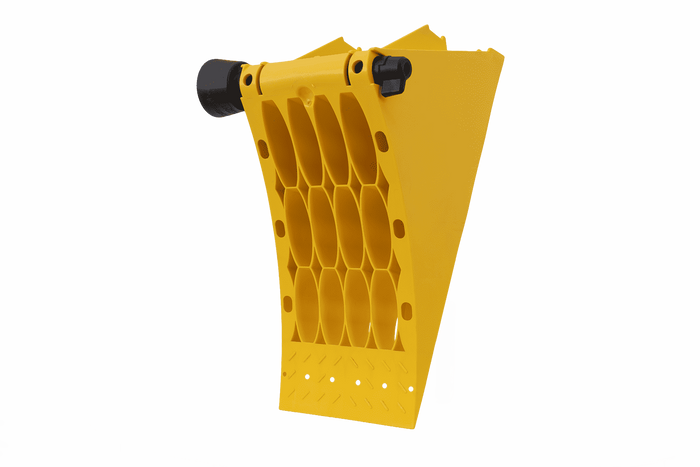 Klin pod koła LOKHEN h: 193 mm G46 / komplet z uchwytem