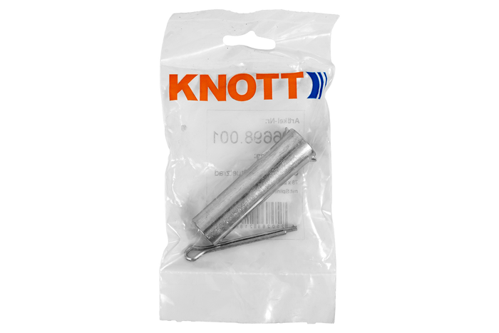 Oś koła podporowego KNOTT 406698.001 tulejka 78x20mm