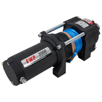 Wciągarka elektryczna do przyczepy lawety RUNVA EWP3500A 12V 1588kg z liną 12,8m