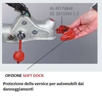 Osłona zabezpieczająca do zaczepu kulowego AL-KO Soft Dock AK7/AK270/AK160