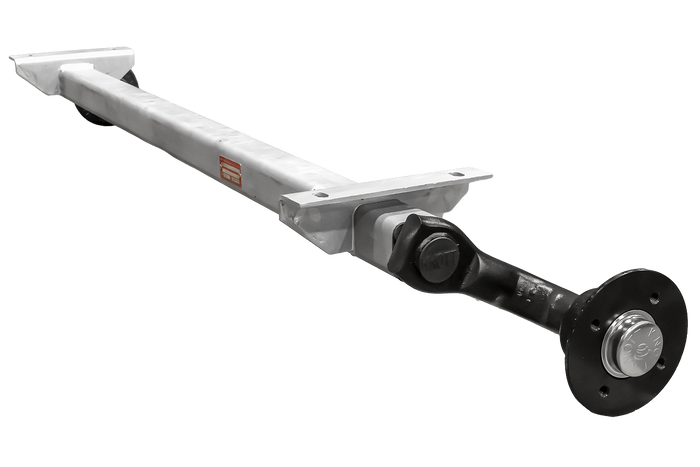 Oś niehamowana KNOTT VG7-L do przyczepki 750kg 1200mm 1650mm 4x100