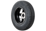 Koło wzmacniane do przyczepy OPONA KENDA 185/80 R14C 104/102N FELGA ALU STARCO czarna 5.5Jx14"H2 5x112 ET:30