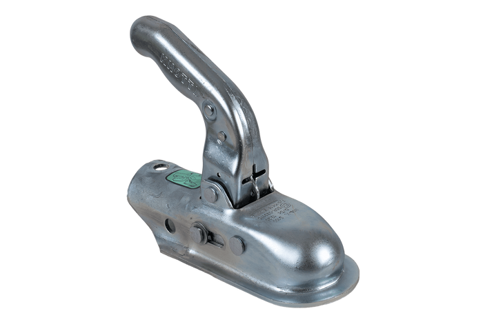 Zaczep kulowy KNOTT KK14-A do przyczepki 1400kg z dyszlem rurowym 50mm