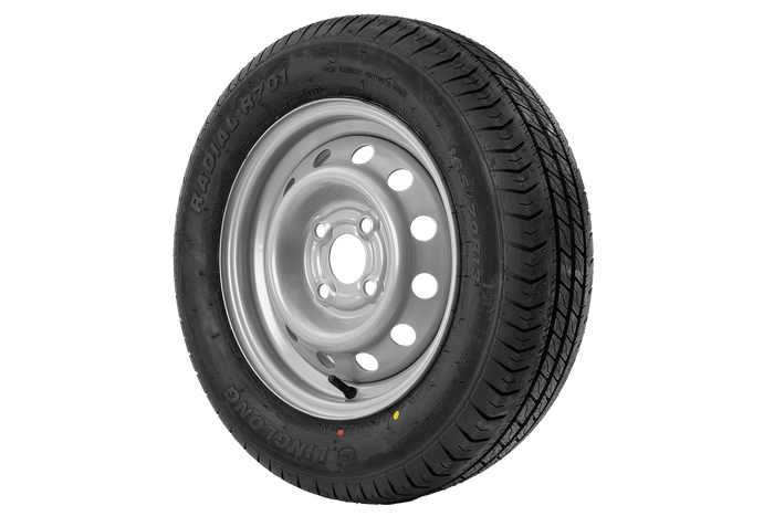 Koło do przyczepki OPONA LINGLONG 165/70 R13 79N FELGA UNITRAILER 4Jx13"H2 4x100 ET:30