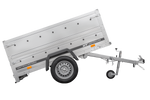 Przyczepka lekka 200x106 UNITRAILER GARDEN 200 KIPP z burtami BIS