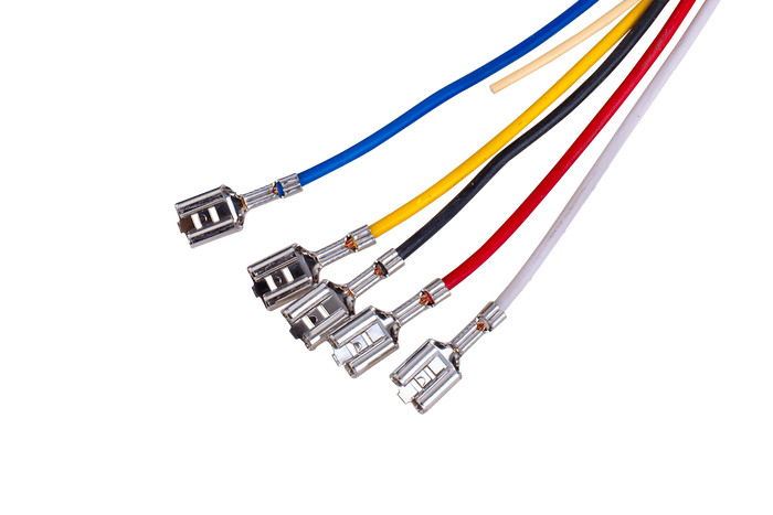 Instalacja elektryczna MANTES wiązka przyczepki 7m wtyczka 7 PIN konektory 6.3