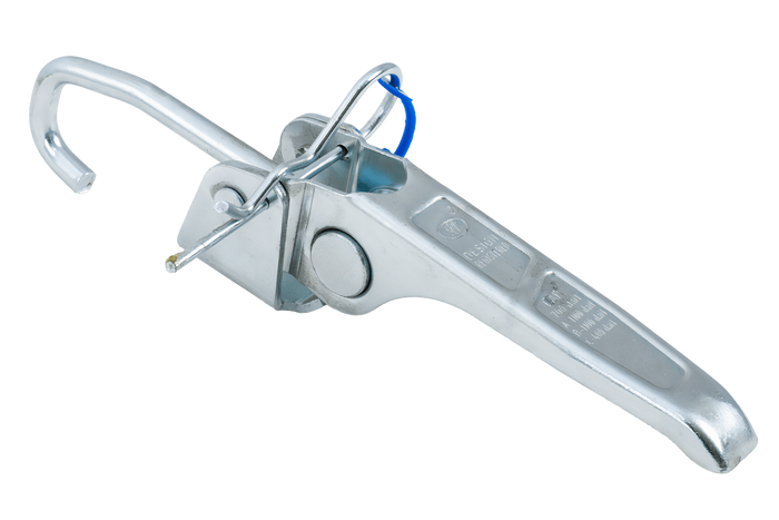 Zaczep burtowy z hakiem STEELPRESS ZB-03C zamknięcie burty przyczepy