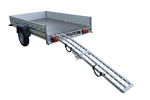 Najazd składany UNITRAILER ALR002 rampa najazdowa aluminiowa do przyczepy lawety 221cm 340kg z pasem