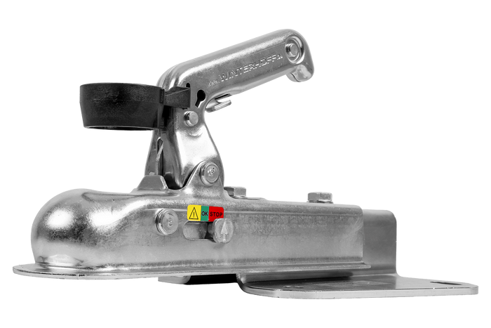Zaczep kulowy WINTERHOFF WW 8-G+V-adapter do przyczepki 800kg z dyszlem typu V